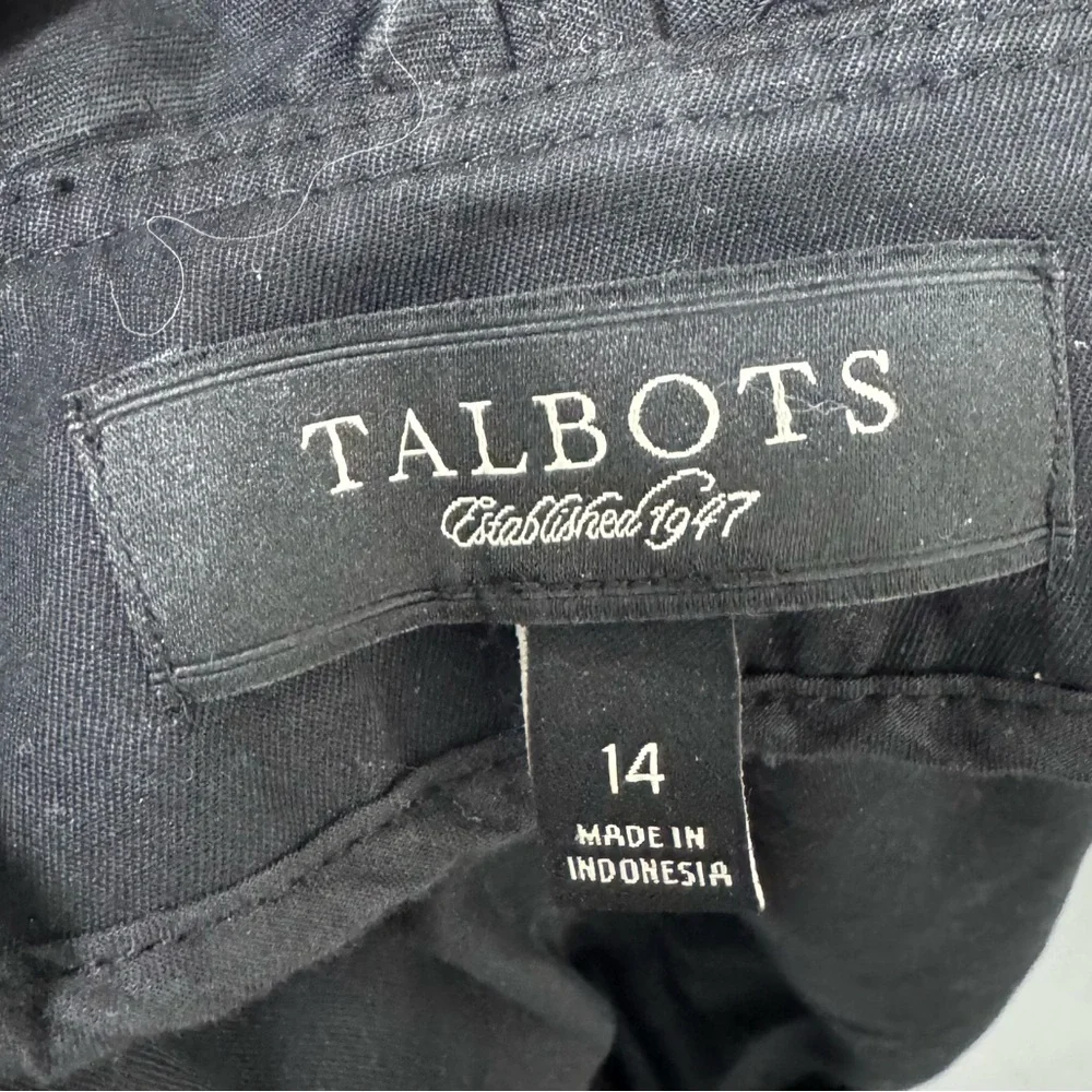 Talbots Black Ruffle Jacket - Picture 2 of 2